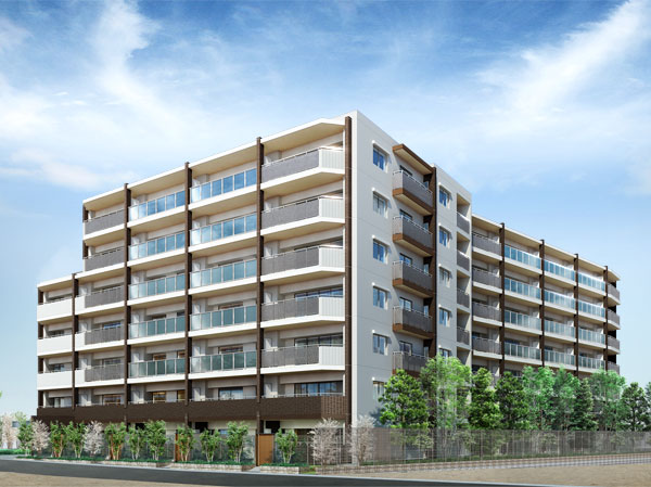 Shared facilities.  [There is a mansion that was harboring the sophistication and quality] The concept is, "ELEGANT & COMFORT". Two interview road of open-minded located in the Chaoyang and enjoy distribution building plan south of the sunlight to fully. In the quiet residential area of ​​Urawa, To spread the design of certain quality, Create an appearance with a strong presence and calm. This residence, beautifully, Grant a comfortable life, We will meet the pride of the people live. (Exterior view)