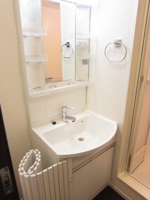 Washroom. It is a popular shampoo dresser!