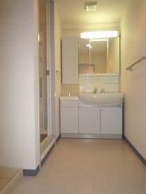 Washroom. Is a wash room with a space