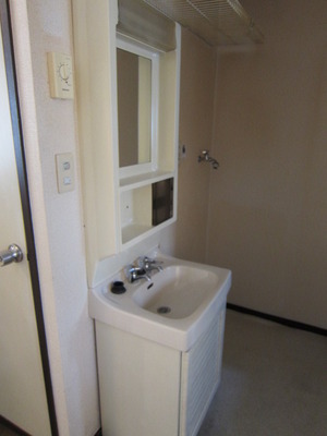 Washroom. It comes with independent wash basin