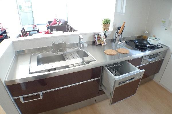 Kitchen. Spacious kitchen also dishwasher equipped
