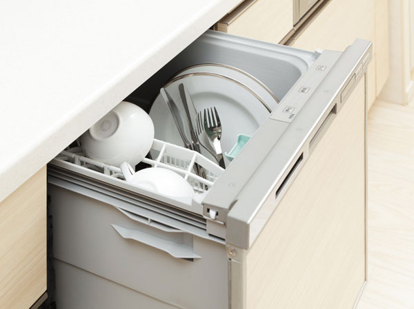 Kitchen.  [Dishwasher] Just as it is set was finished using tableware, Possible to speedily from the cleaning to the drying. (Interior amenities of the web is model Room W-75O ・ Which was shot W-95I type, Option in some (paid) are included)