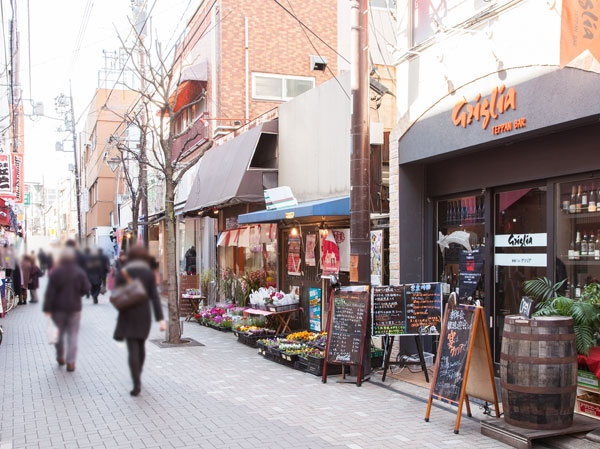 Surrounding environment. Nakamachi mall (about 1550m, Walk 20 minutes / West Residence, About 1560m, Walk 20 minutes / East Residence)