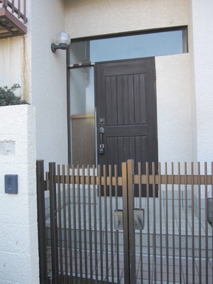 Entrance. Entrance porch