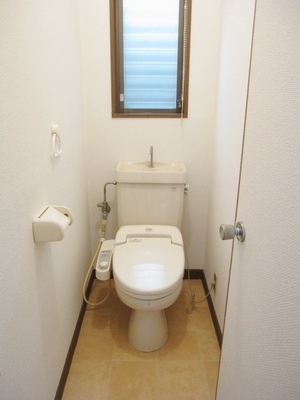 Toilet. Also Washlet