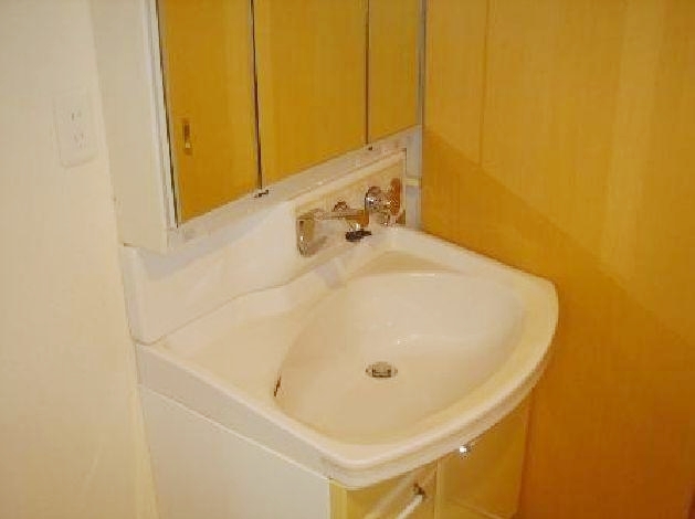 Washroom. Independent wash basin