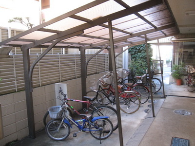 Other common areas. Covered parking lot