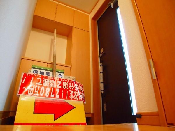 Other introspection. Abundant storage rack in the entrance!