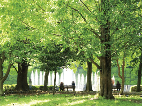 Surrounding environment. Prefectural Kitaurawa park (about 280m ・ 4-minute walk)
