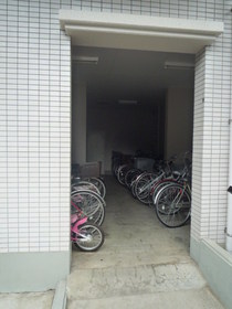 Other common areas. Is a parking lot with a roof.