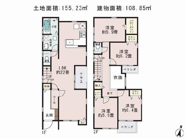 Floor plan. Preferred present status if different from the drawing