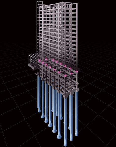 Other. Seismic isolation structure (conceptual diagram) ※ In fact a somewhat different in the things that caused draw based on the drawings of the planning stage