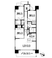 Floor: 3LDK + WIC, the occupied area: 76.87 sq m, Price: 46,900,000 yen ・ 49,100,000 yen, now on sale