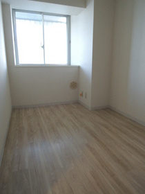 Living and room. Room of white flooring