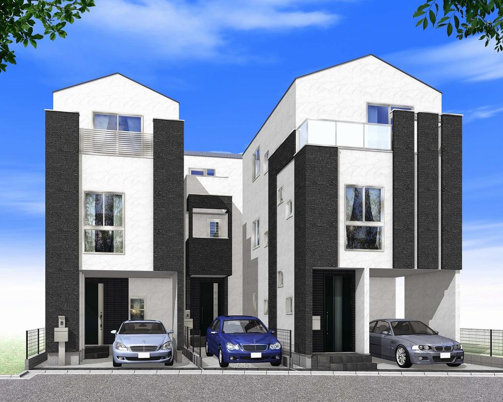 Rendering (appearance). 1 Building from right to left ・ Building 2 ・ Building 3 (Perth)