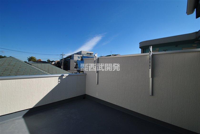 Balcony. Rooftop Sky balcony -