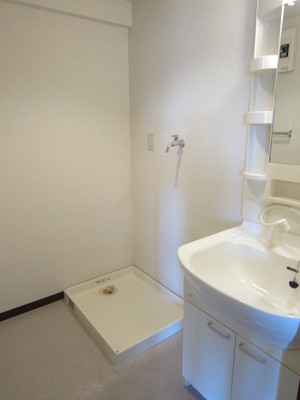 Washroom. It is a popular shampoo dresser!