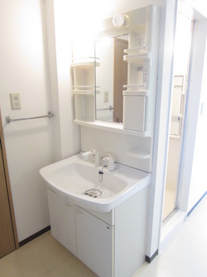 Washroom. It comes with the popular shampoo dresser! 