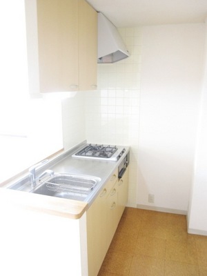 Kitchen. It has also been secured bright storage space