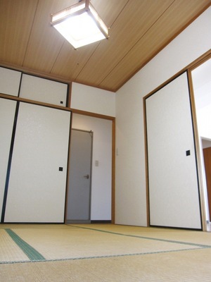 Living and room. Japanese-style room with a closet