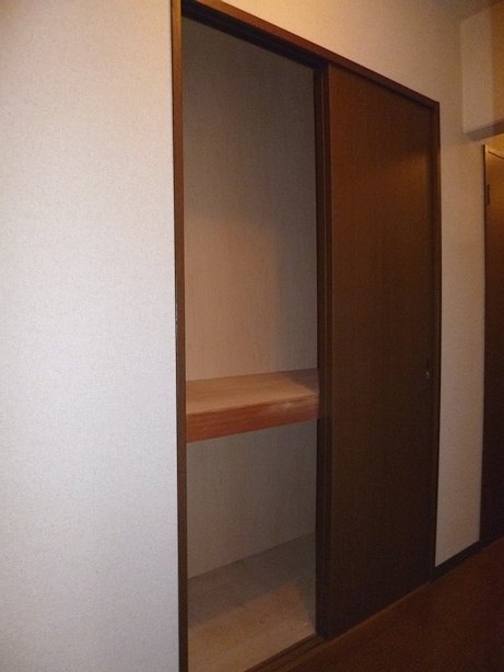 Receipt. It is something useful there are two types of storage in the hallway