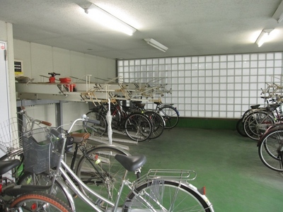 Other common areas. Is a bicycle parking lot