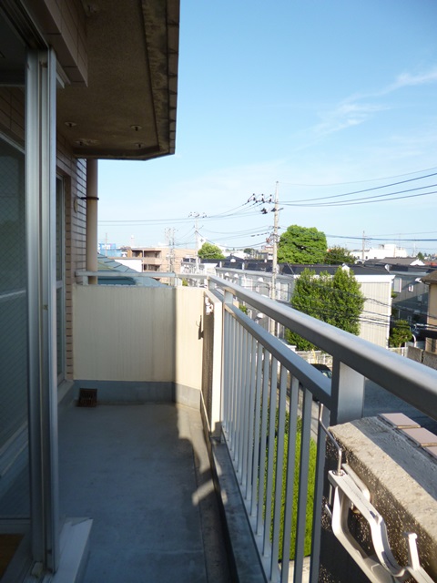 Balcony. Spacious balcony