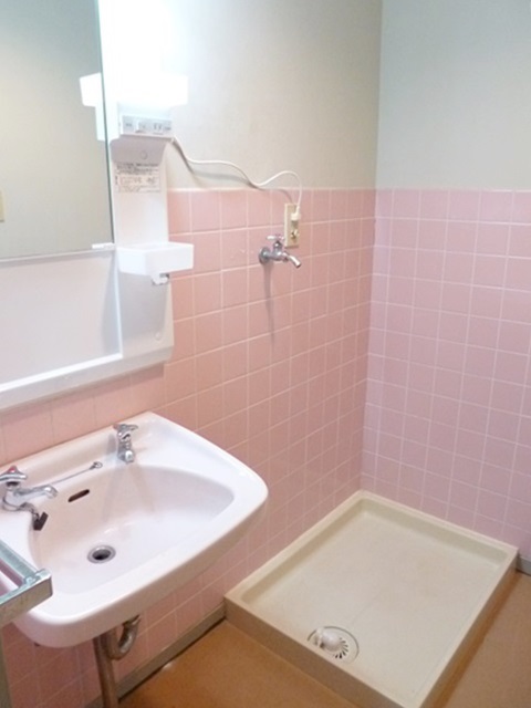 Washroom. Laundry Area is to wash space