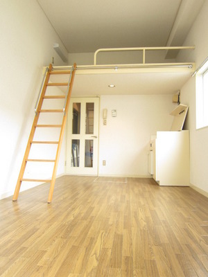 Living and room. Loft with a Western-style