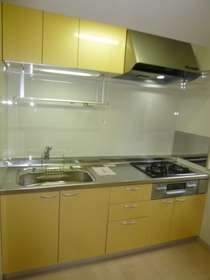 Kitchen. 3-burner stove system Kitchen