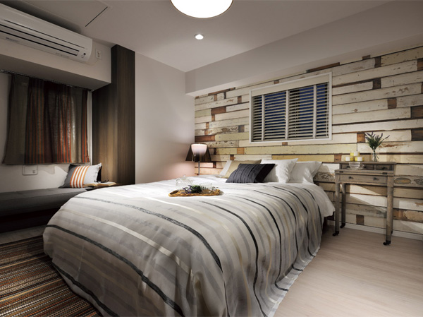 Interior.  [Master bedroom] Enjoy socializing with your couple, The main bedroom where you can spend luxurious moments. (Model Room DOS type)