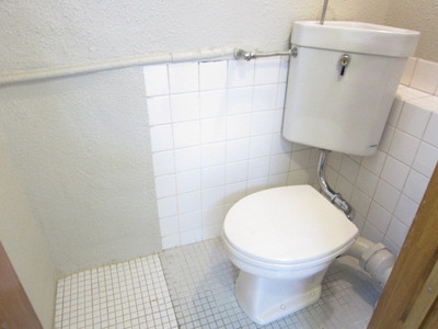 Toilet. Bus is a toilet of the room