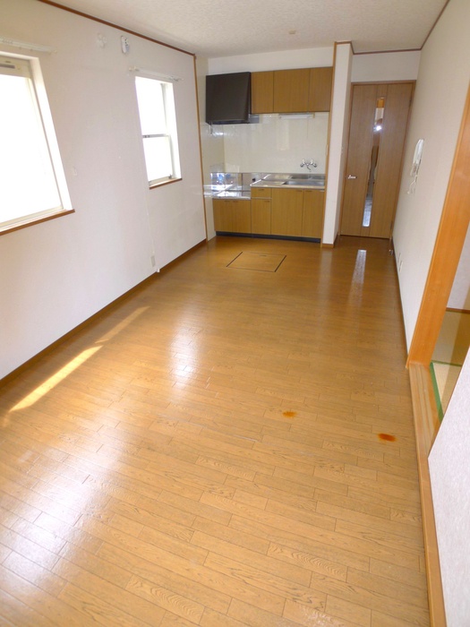 Living and room. Corridor