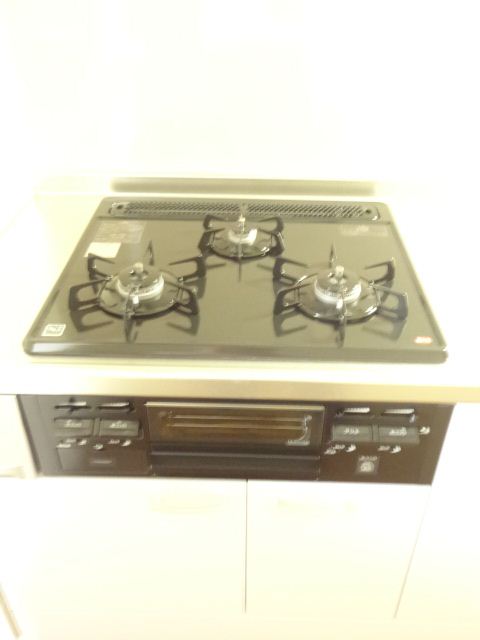 Kitchen. Photo is a thing of the same floor plan of the third floor