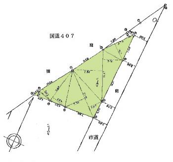 Compartment figure. Land price 24 million yen, Land area 218 sq m compartment view