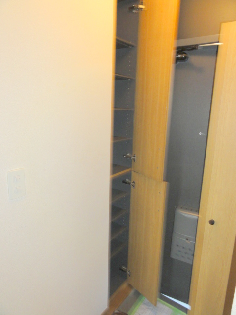 Entrance. There is a shoe box storage in the front door