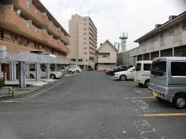 Parking lot. Parking lot