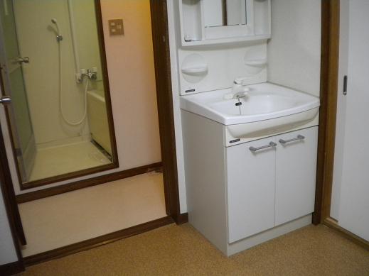 Washroom. Independent wash basin