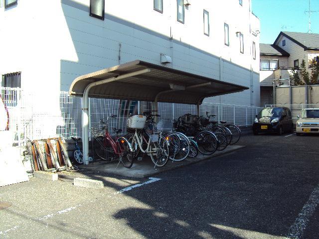 Other common areas. Place for storing bicycles