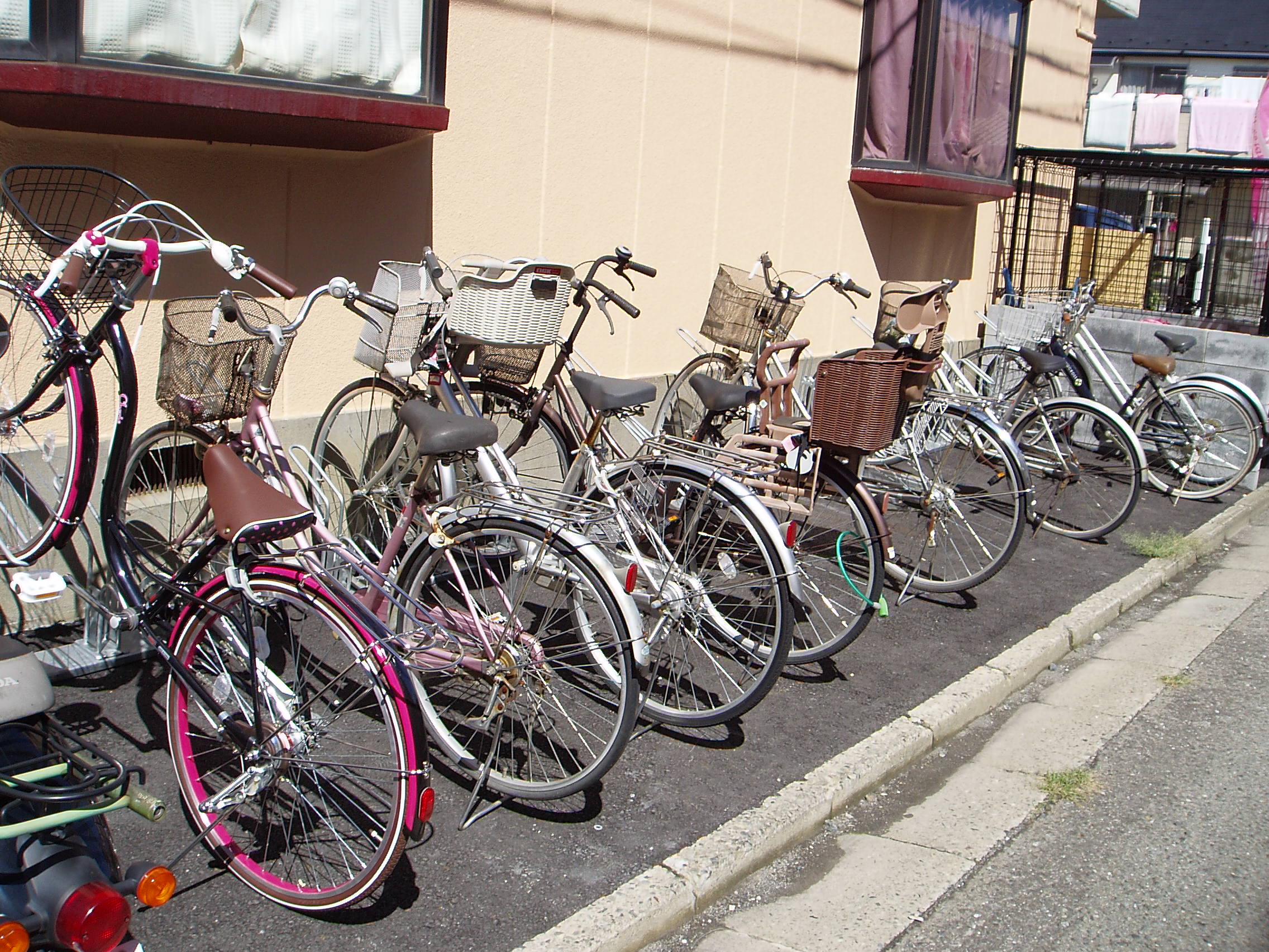 Other common areas. Bicycle-parking space