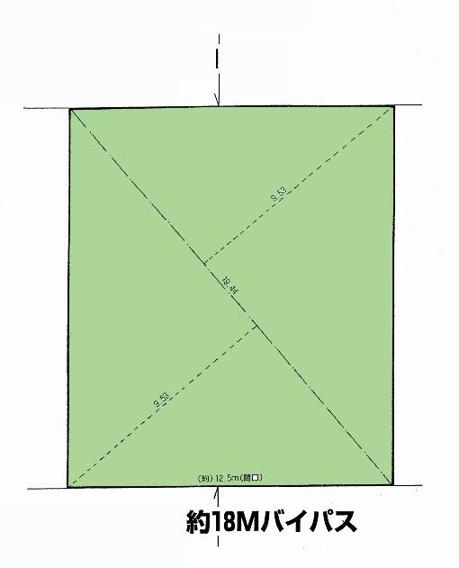 Compartment figure. Land price 27 million yen, Land area 185.26 sq m compartment view