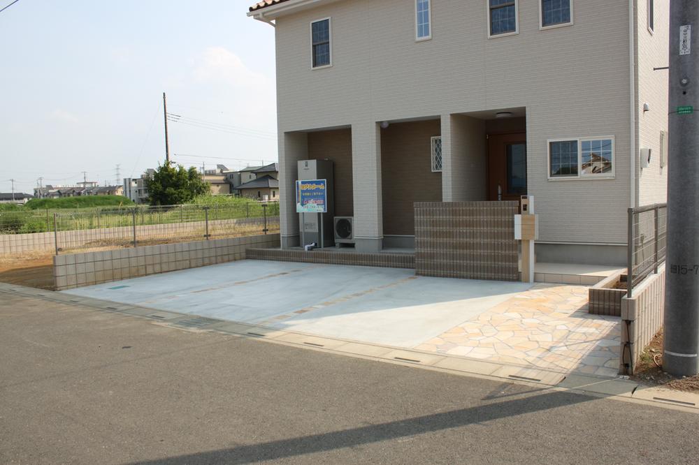 Parking lot. Car space (three are available in parallel)