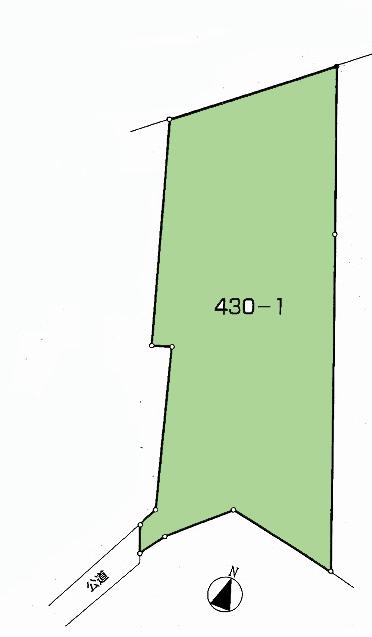 Compartment figure. Land price 18 million yen, Land area 802.53 sq m compartment view