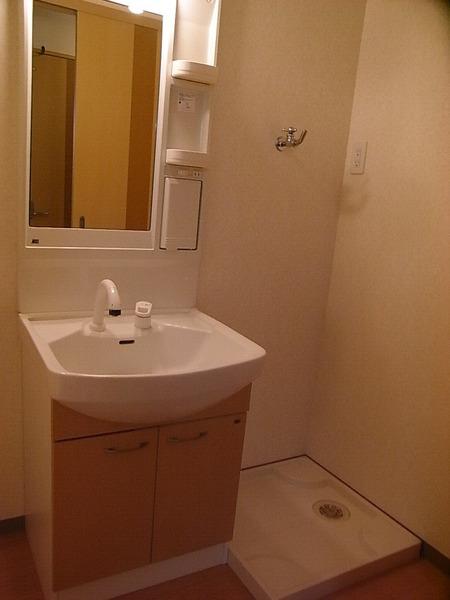 Washroom. It is fashionable washstand