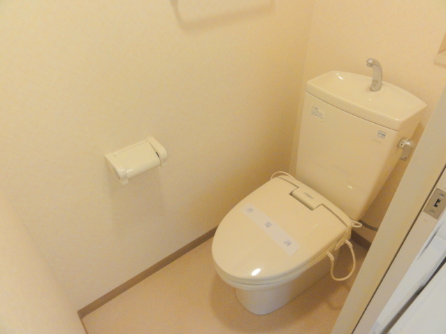 Toilet. You can clean available in a separate toilet.