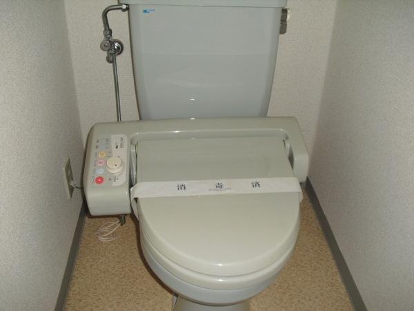 Toilet. Clean feeling full