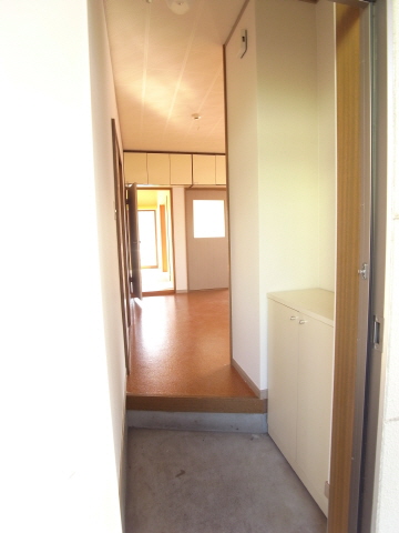 Entrance. Yes shoe box