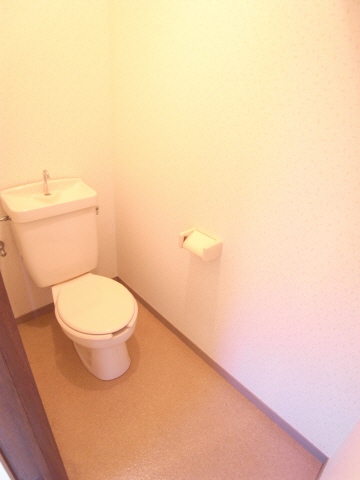 Toilet. There shelf Yes