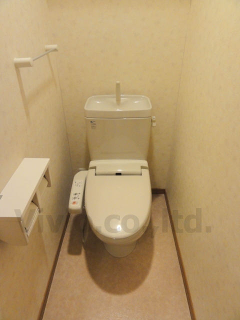 Toilet. With warm water washing toilet seat