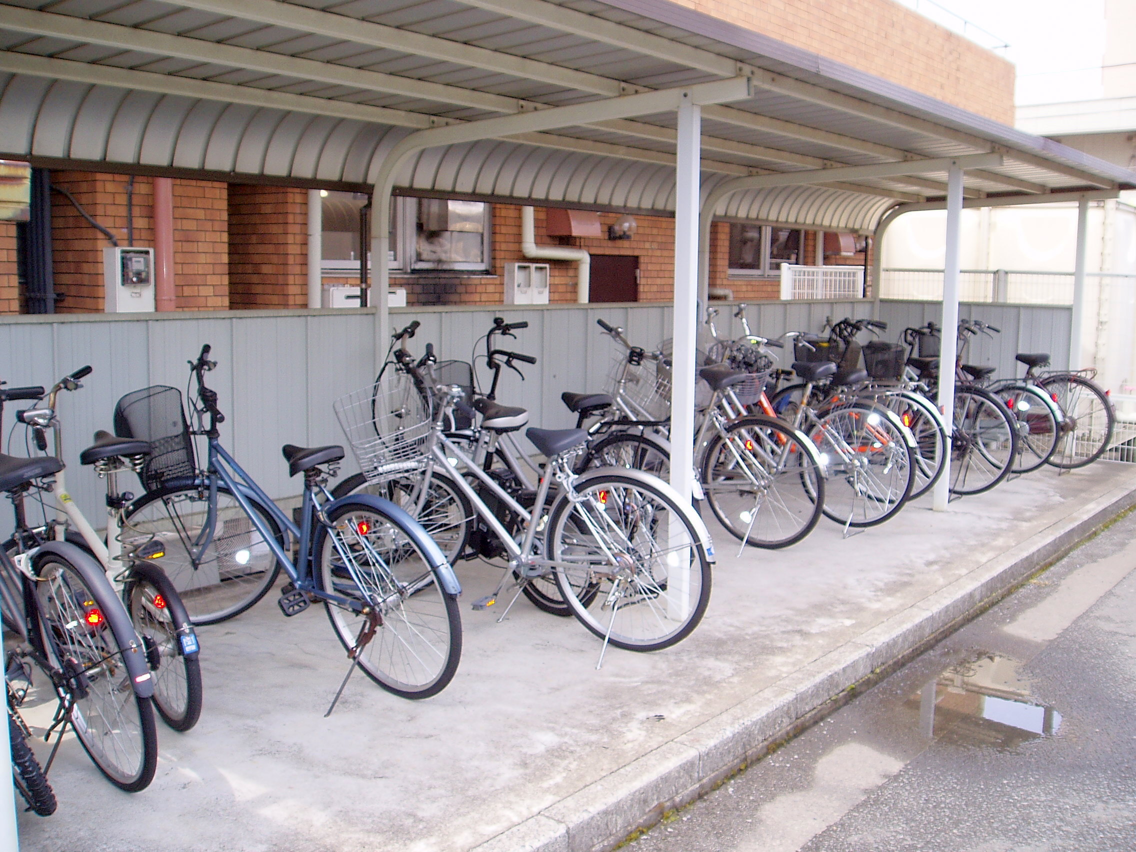 Other common areas. Bicycle-parking space